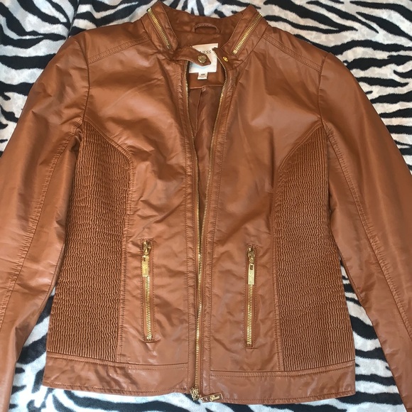 Guess Jackets & Blazers - Guess leather moto coat
